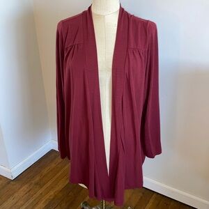 Venezia 18/20 burgundy cardigan